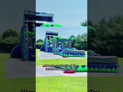 Deslizamiento de agua inflable