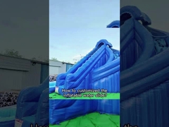 Deslizamiento de agua inflable