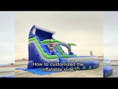 Deslizamiento de agua inflable