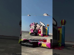 casa inflable de la despedida