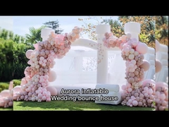 Casa de rebote de boda inflable