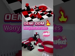 Alquiler de juegos para fiestas Equipo de juegos suaves Casa de rebote inflable Niños Parque de juegos de bolas