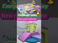 Precio de fábrica Soft Play Merry Go Round para niños Soft Play Equipment Set