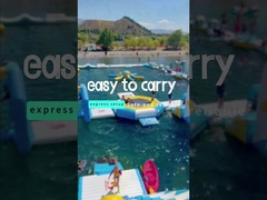 Deportes acuáticos coloridos Remolcables Inflables Banano Barco Tubo Peces voladores para el mar