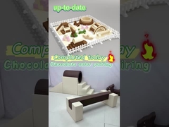 Fábrica de juegos suaves Parque de juegos de café Equipo de color beige Juego suave en interiores Fosa de pelota redonda