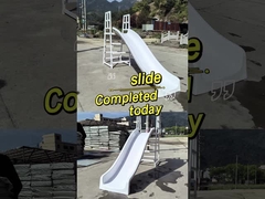 Deslizador ondulado personalizado al aire libre para niños Deslizador de seguridad de plástico popular Deslizador de juego suave