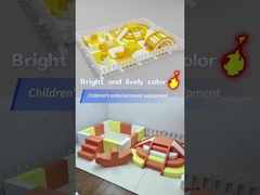 Naranja Equipo de juegos baratos Área de juegos para niños Equipo de juegos para niños