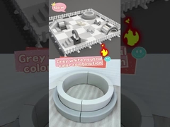 Área de juegos suave Niños Gris y Blanco Equipo de juegos suaves juegos de fiesta juegos de fiesta para alquilar