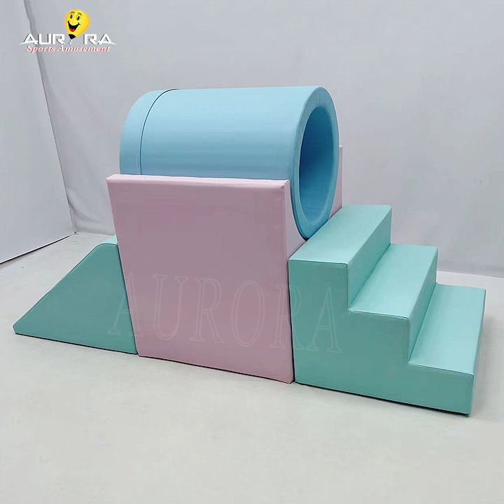 Pastel Baby Soft Play Bloques de escalada para fiestas Alquiler de equipo de juego suave personalizado