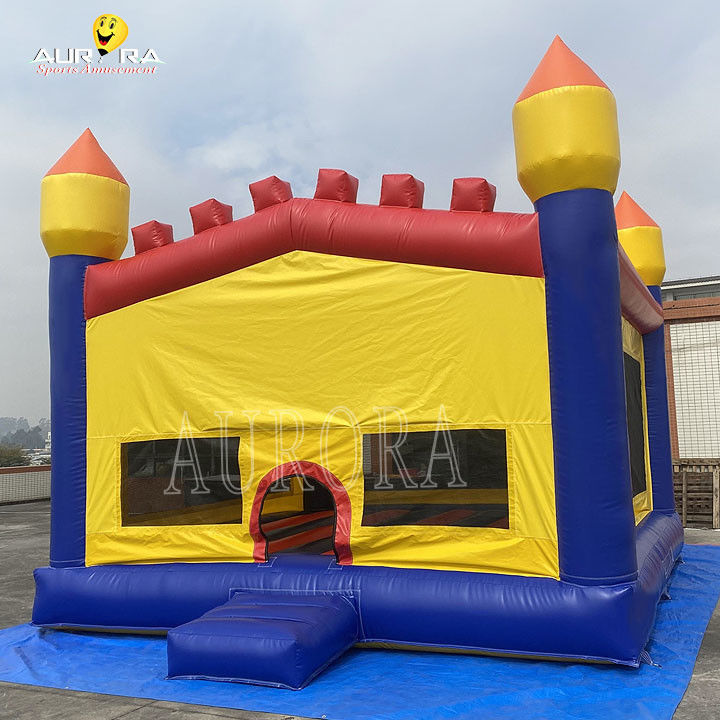 Colorido Inflable Casa de Salto Salto Castillo de Salto Para Niños Combo de Fiesta