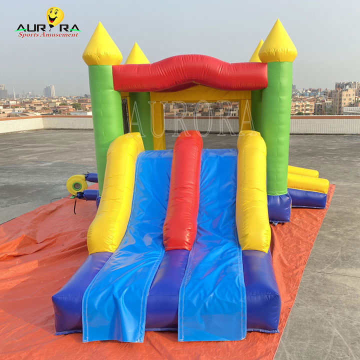 Casa de salto inflables para niños con tobogán