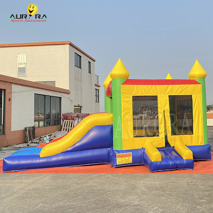 Casa de salto inflables para niños con tobogán