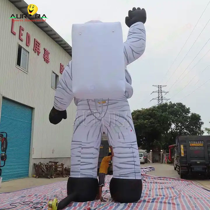 20 pies de altura gigante inflables astronauta escenario publicidad inflables de aire