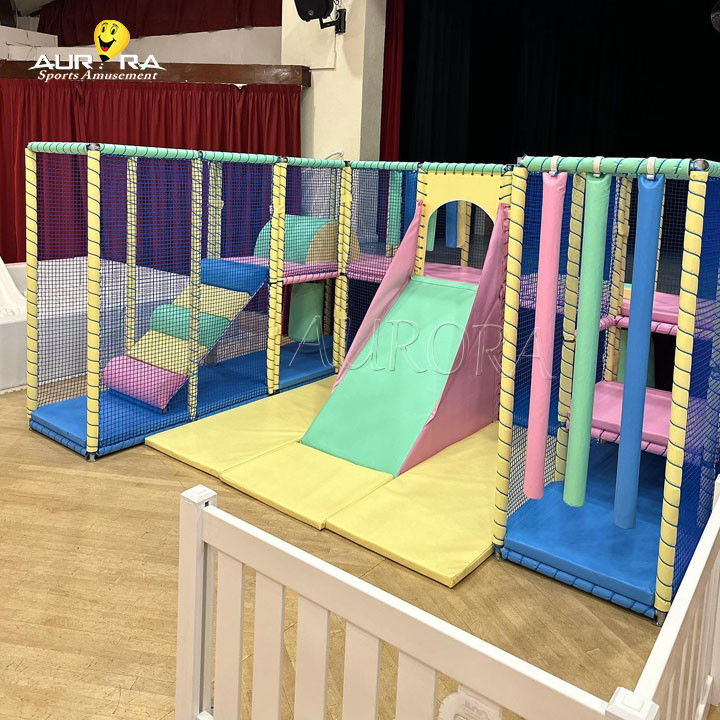 Baby Soft Play Set Popular Playground Indoor Colorido Portable Sensorial Habitación