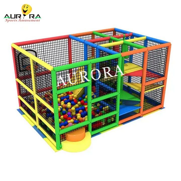 Camas de juegos interiores, centro de juegos, juegos de colores para niños