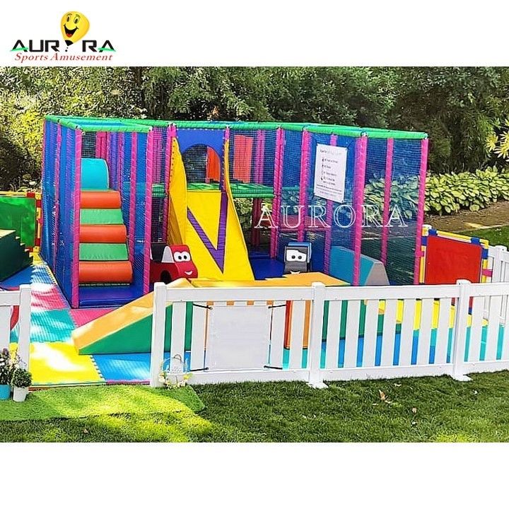 área de juegos suave Playland Soft Entertainment Kids Play Center por Aurora Sports