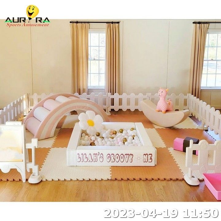 Venta caliente bronceado Beige juego del juego del juego del túnel de los niños de interior de equipo
