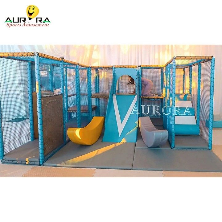 Niños de suelo de juego suave escalando con juego interior y exterior juego de PU conjunto