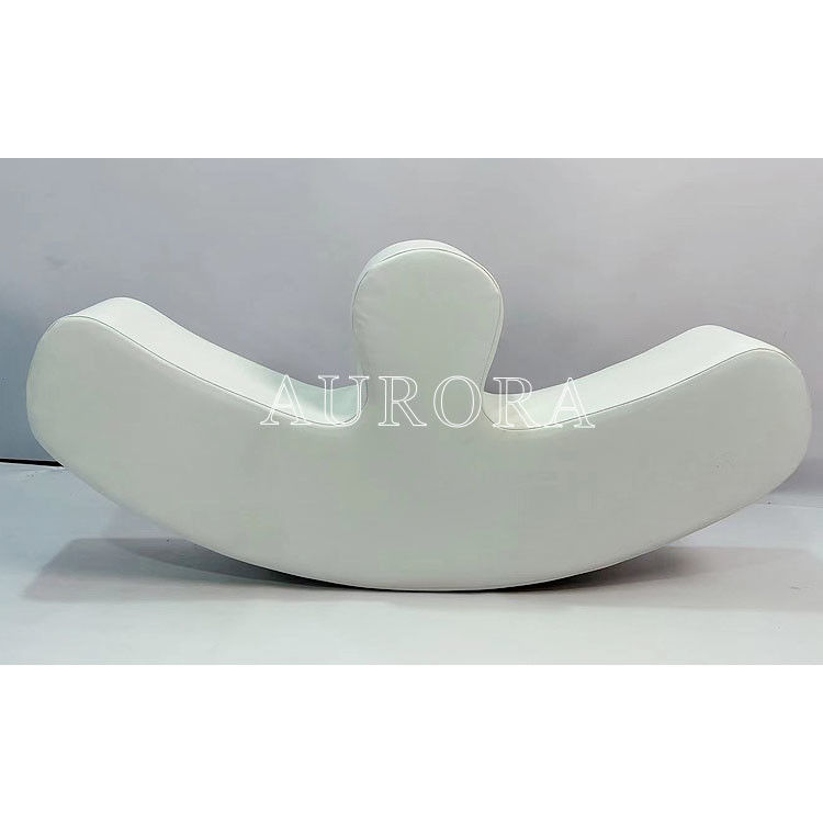 Equipo de juegos blandos blanco y gris para niños Alquiler de juegos móviles