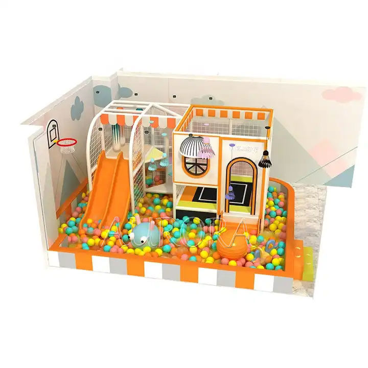 Temática de caramelos para niños Equipo de juegos suaves para interiores Color personalizable