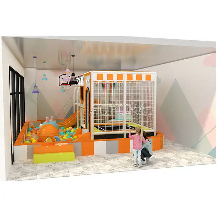 Temática de caramelos para niños Equipo de juegos suaves para interiores Color personalizable