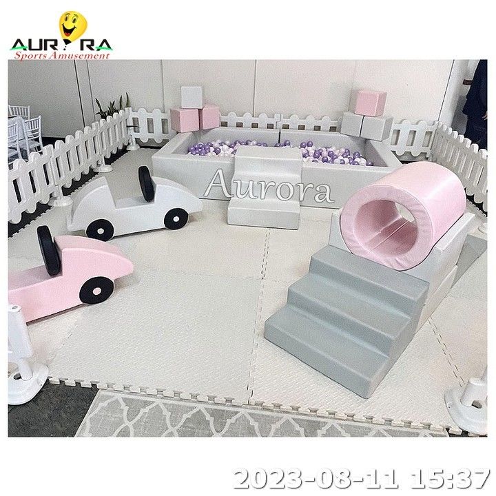 Puerta de juegos suave Jardín de juegos al aire libre Jardín de juegos para niños Neutral Jardín de juegos suaves para niños