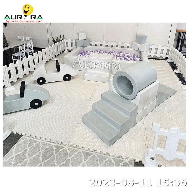 Puerta de juegos suave Jardín de juegos al aire libre Jardín de juegos para niños Neutral Jardín de juegos suaves para niños