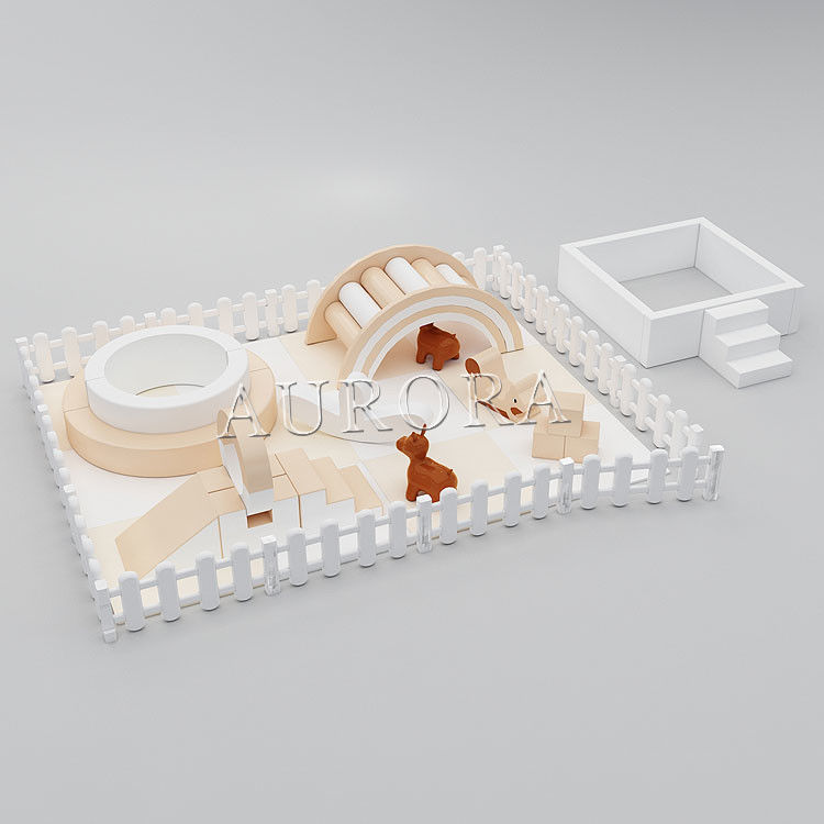 Niños Soft Play Bloque de espuma de fiesta Equipo de juego suave para alquiler de fiesta de chicas