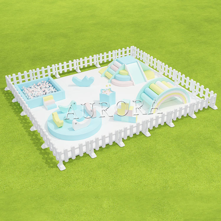 Niños Soft Play Bloque de espuma de fiesta Equipo de juego suave para alquiler de fiesta de chicas