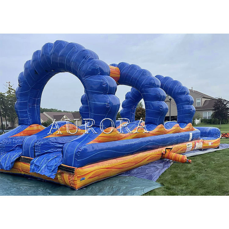 Precio de fábrica Lava inflable Deslizamiento N' Slide Parque de toboganes acuáticos Para niños Adultos