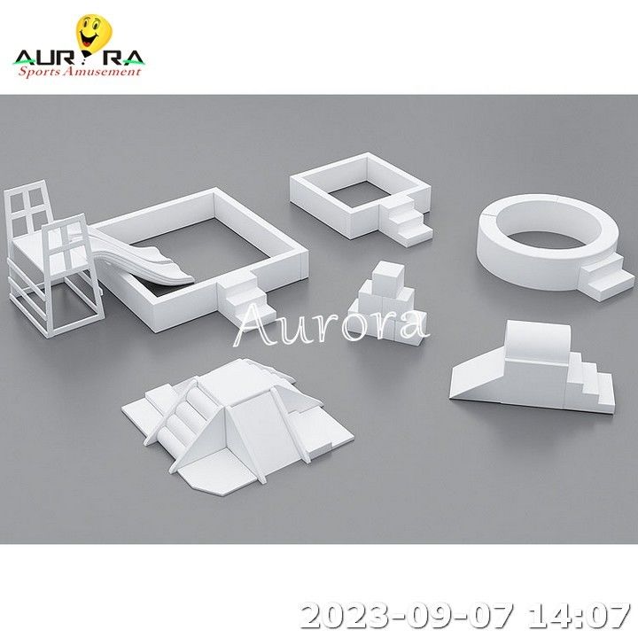 Pito de pelota Interiores Niños Flower Soft Play Set Jardín de juegos Soft Play Area Flower Set