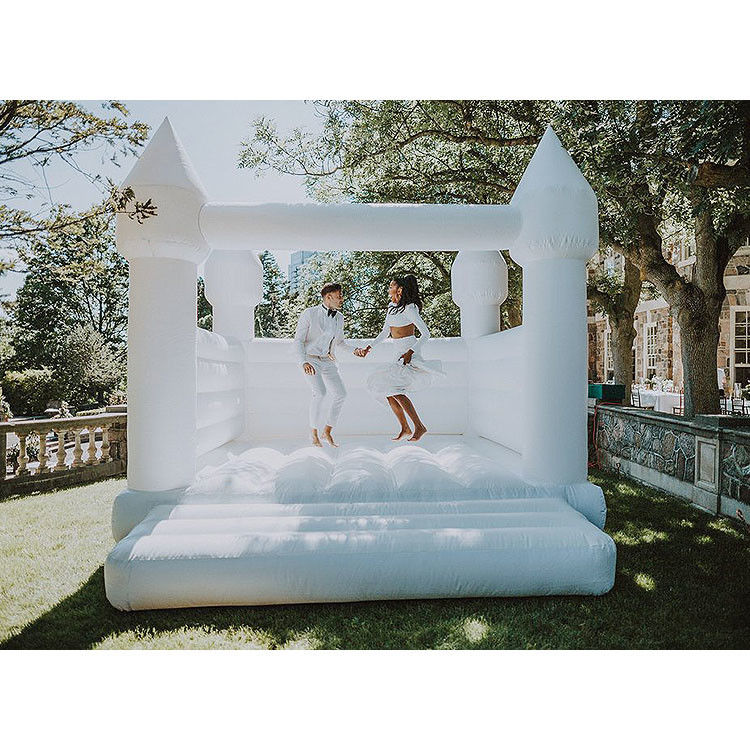 Decoración de bodas Inflable Castillo Blanco Inflable Casa Inflable En Venta