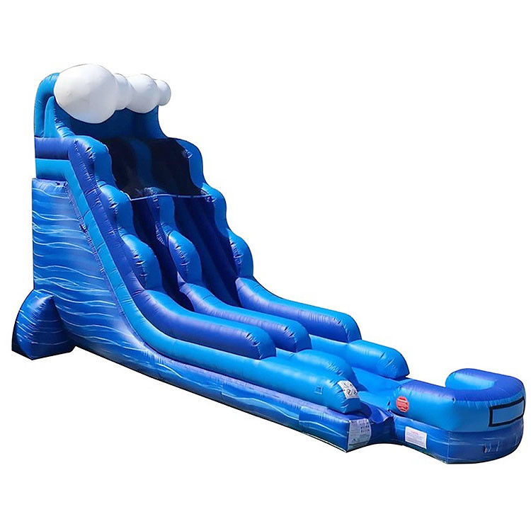 Slip Mejor precio Slides inflables de agua para la venta Slide de agua húmedo seco de piscina inflables