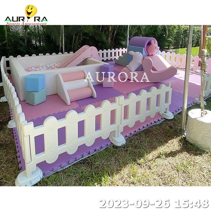 Venta caliente Soft Play Inflatable Soft Play Mat Área de juego interior para fiestas