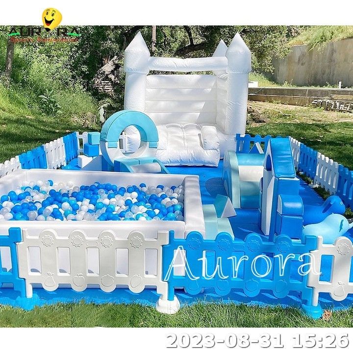 Venta caliente Equipo de parque infantil Área de juegos suave Niños Conjunto de piscina de pelota interior