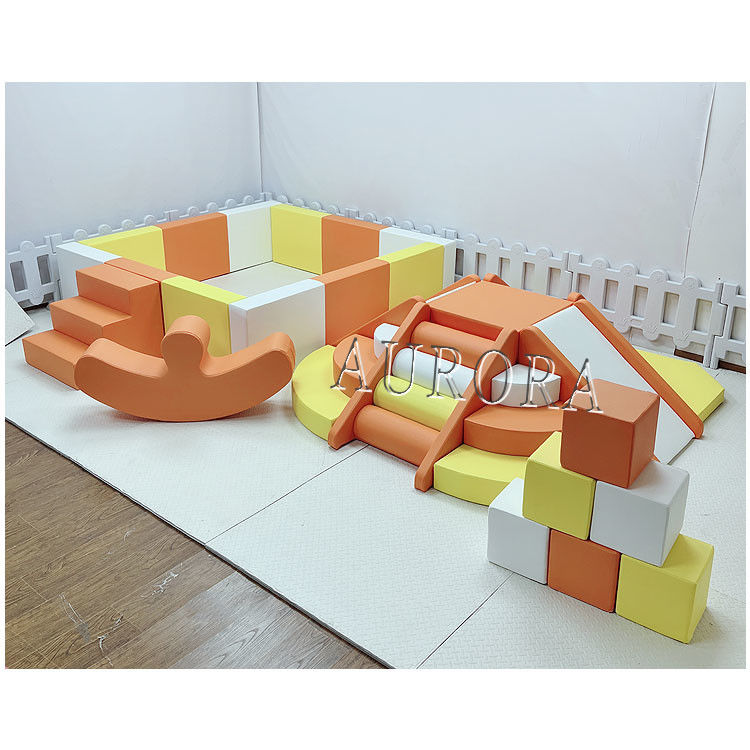 Naranja Equipo de juegos baratos Área de juegos para niños Equipo de juegos para niños