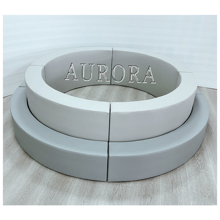 Área de juegos suave Niños Gris y Blanco Equipo de juegos suaves juegos de fiesta juegos de fiesta para alquilar