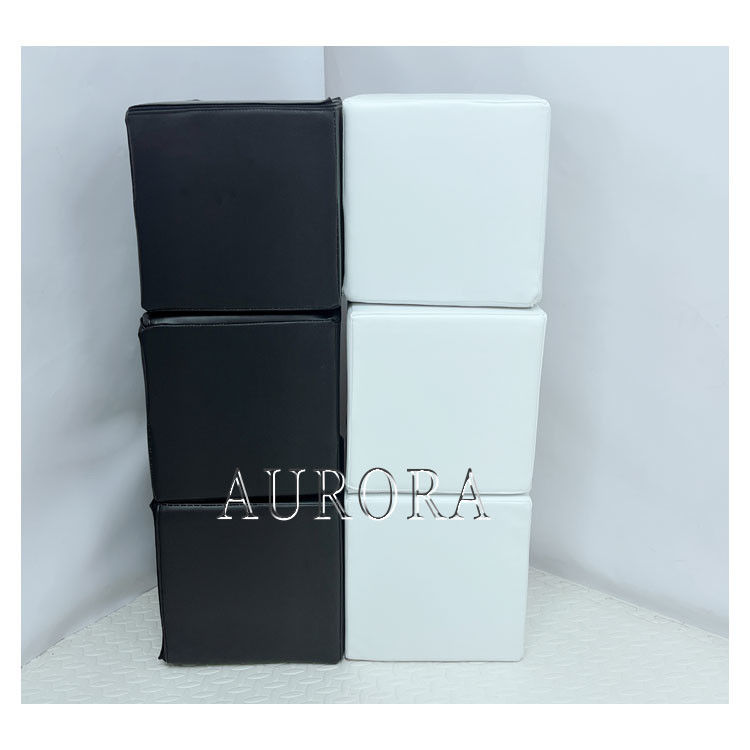 Equipo de juegos suaves con doble diapositivas Set de niños en blanco y negro para alquiler